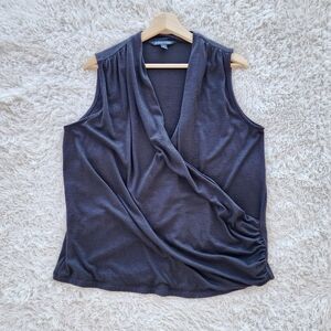 41 Hawthorn Benni Wrap Front Ruched Knit‎ Top